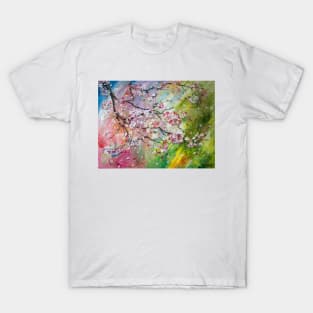 Sakura branch. Spring breath T-Shirt